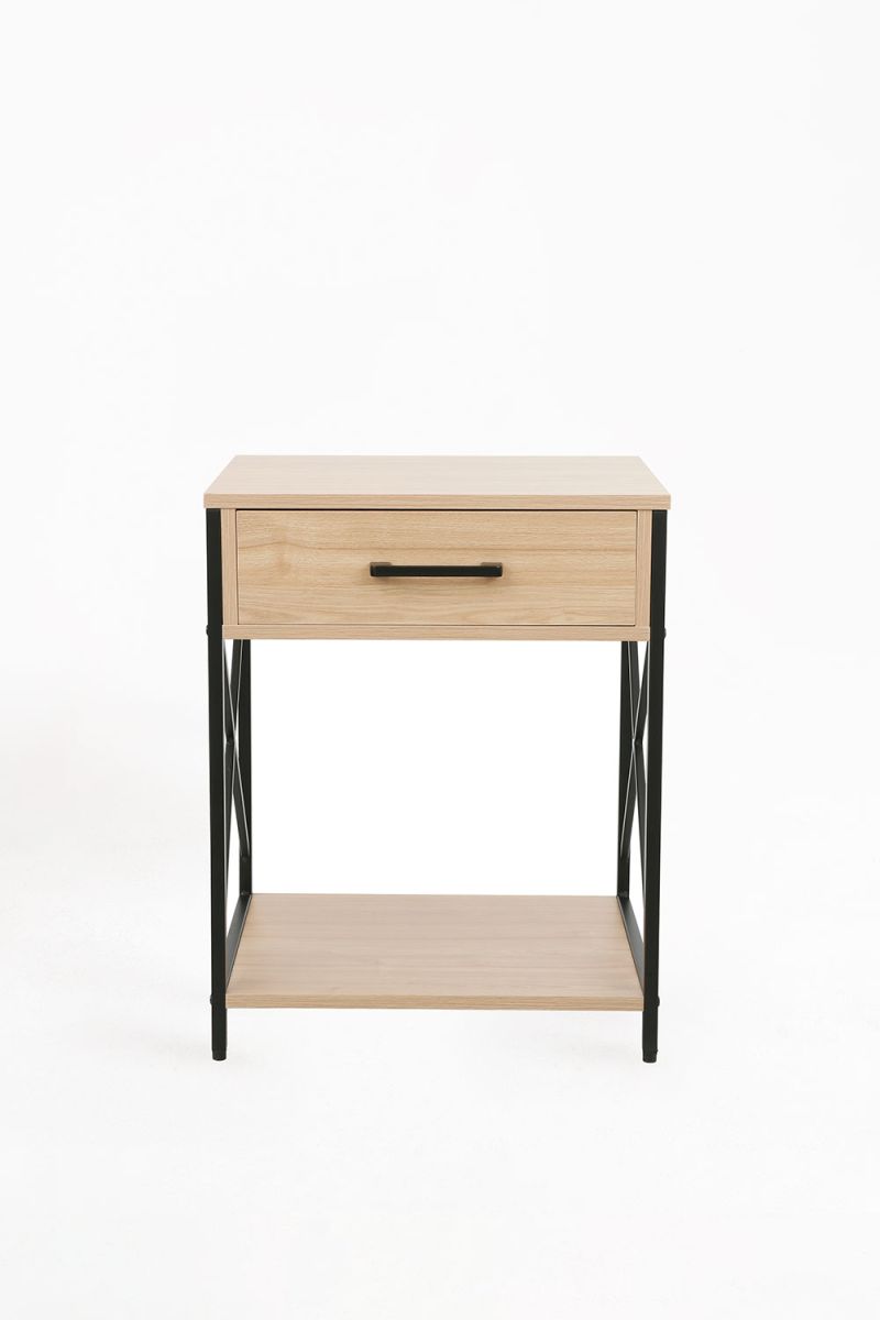 Table de chevet Lesly avec tiroir