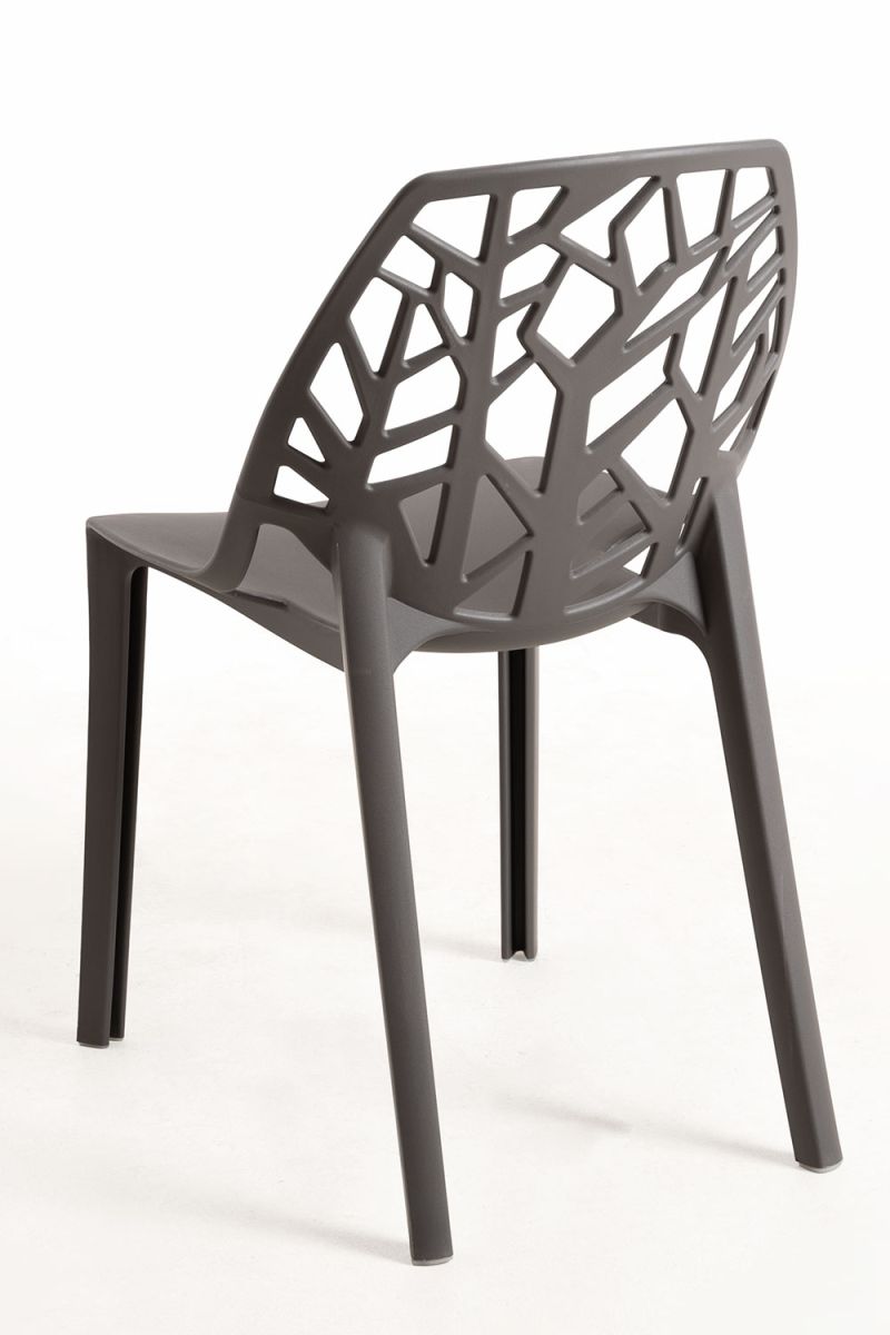 Pack 4 Chaises Hissar Polypropylène