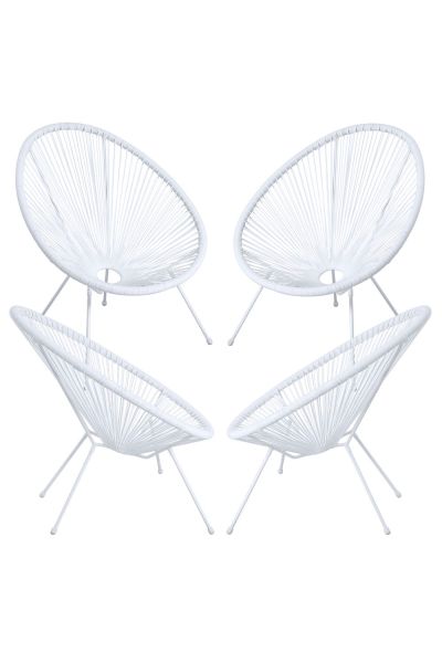 Packs 4 Chaises Karibic