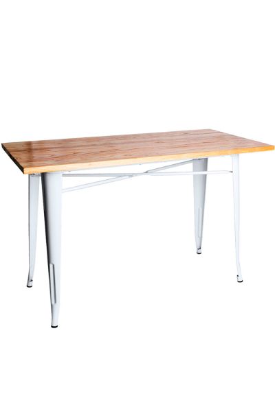 Table Mel Rectangulaire Bois Naturel 120 x 60 cm