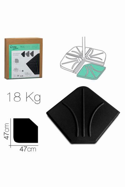 Poids pied de parasol