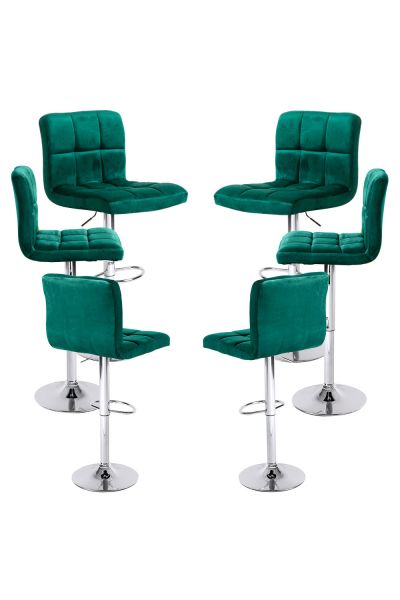 Pack 6 Tabourets Casper