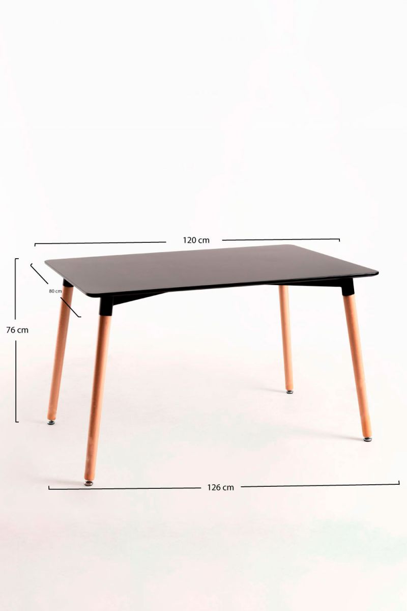 Table Tower Rectangulaire 120 x 80 cm