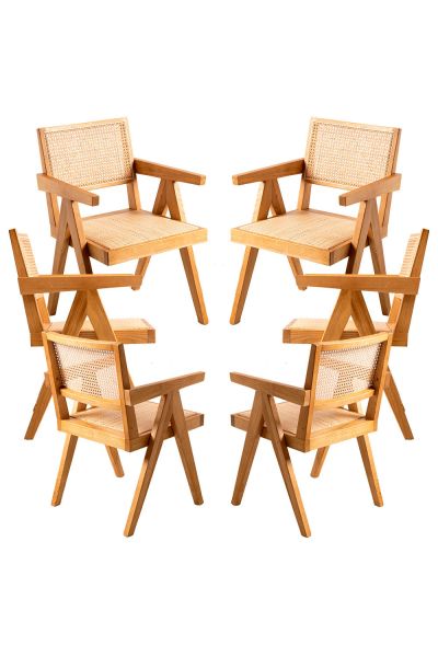 Pack 6 chaises en bois Holz - Un ensemble de salon idéal
