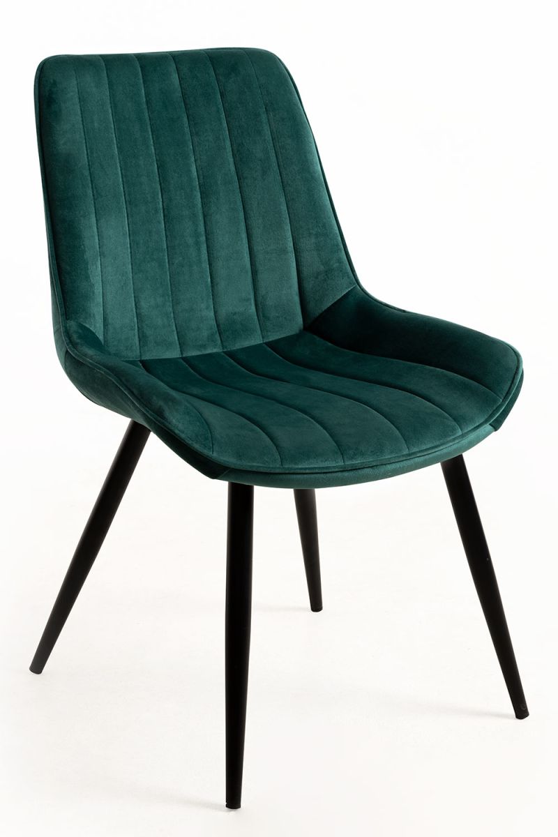 Pack 6 chaises Lene Velours - Un pack de chaises idéal