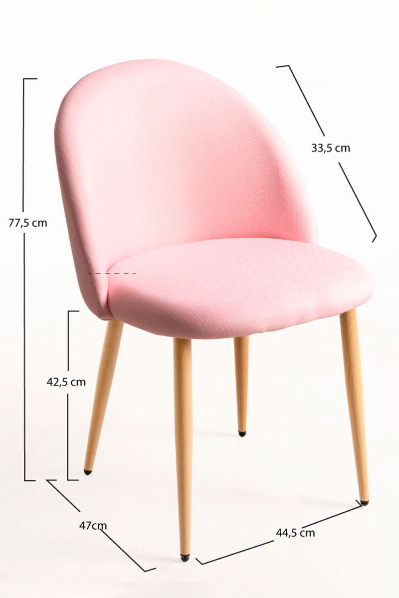 Chaise Vint Tissu - La chaise de salle à manger que vous méritez