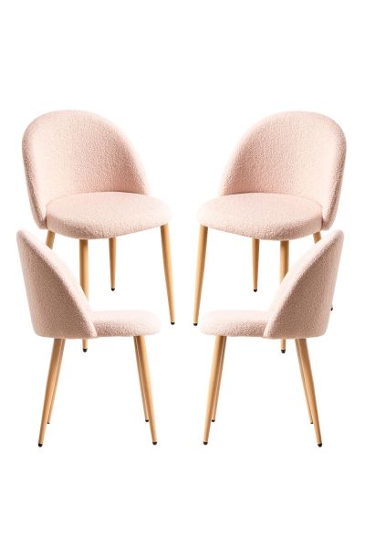 Pack 4 Chaises Vint Agneau