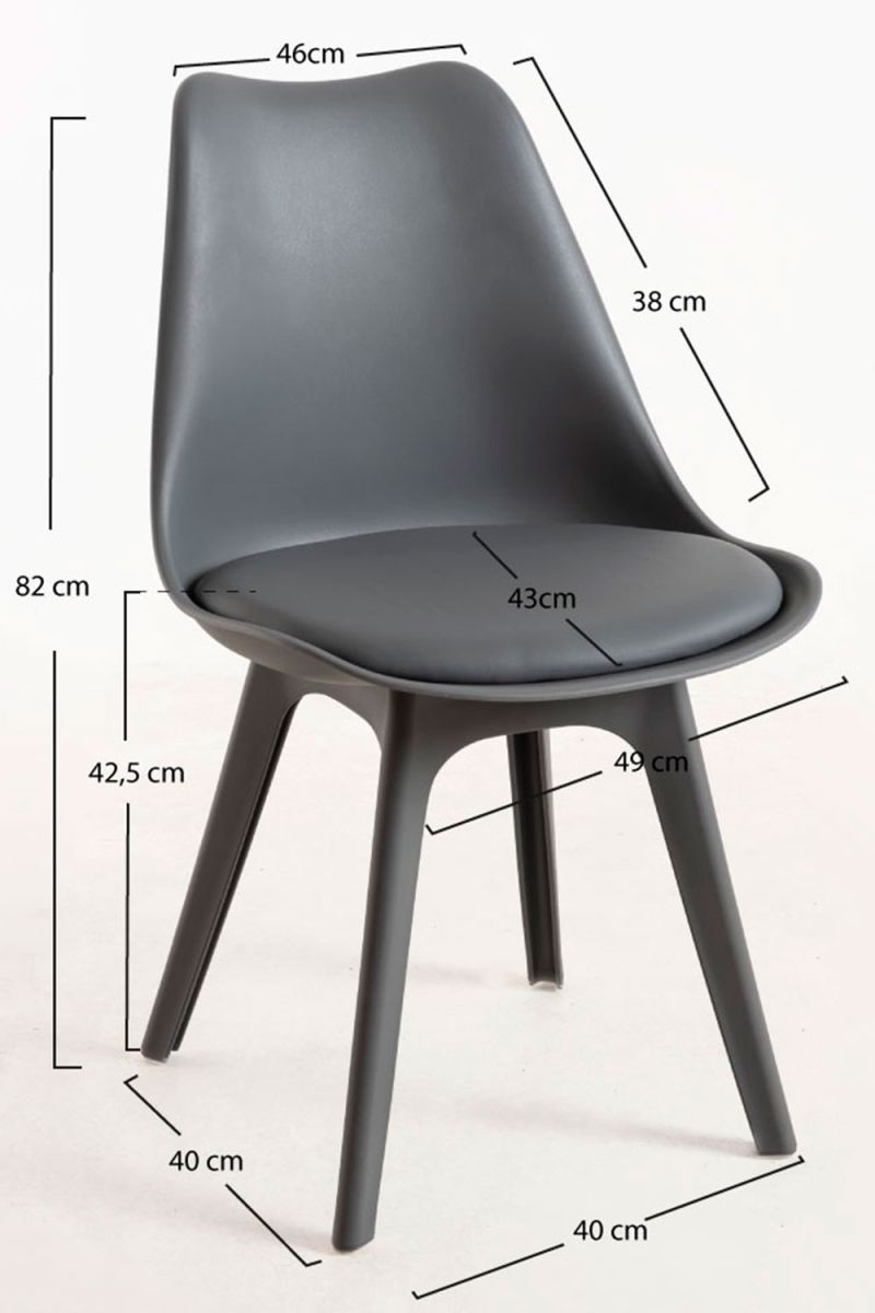 Chaise Synk Suprym - Une chaise scandinave qui mène