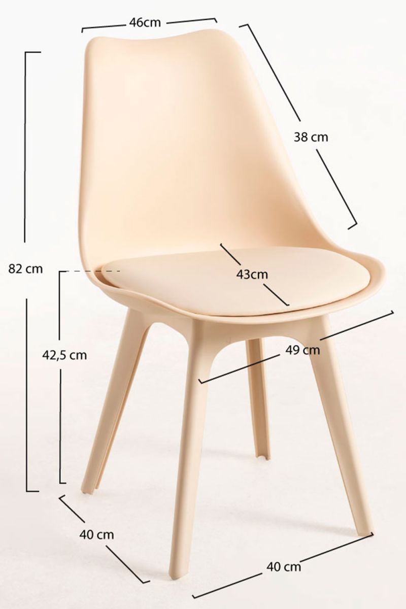 Chaise Synk Suprym - Une chaise scandinave qui mène
