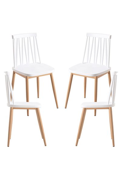 Pack 4 Chaises Tilba