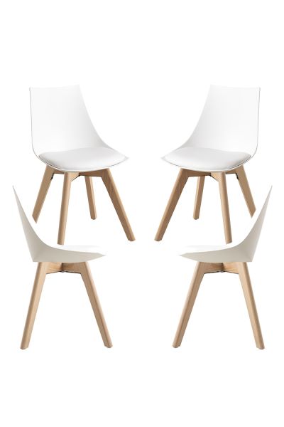 Pack 4 Chaises Blok