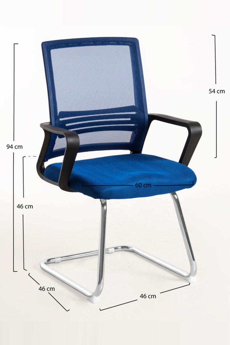 Chaise Confidente Kole - Une chaise de bureau sans roulettes