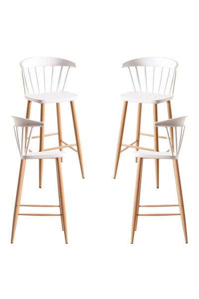 Pack 4 Tabourets Miki